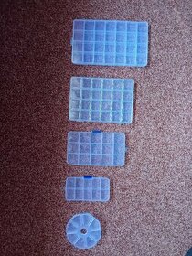 Organizéry, krabičky 12,-, 24,-, 28,-, 32,-