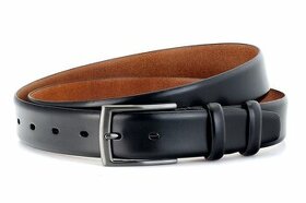 Pánský kožený opasek M3501 o šířce 3,5 cm