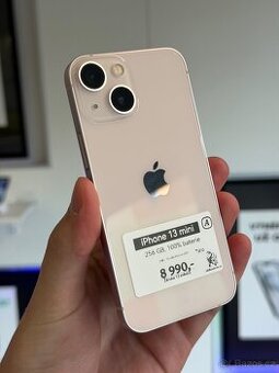 iPhone 13 mini - 256GB - 100% BAT - 12M ZÁRUKA