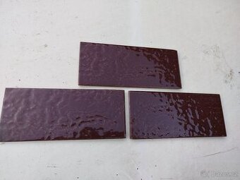 Staré keramické obkladové pásky - kabřinec, 2000 kusů