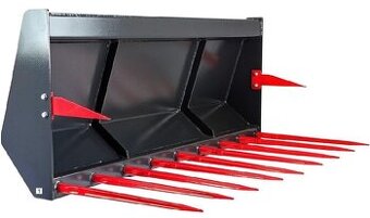 Vidle na hnůj na nakladač jakýkoliv úchyt