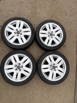 Alu kola r16 5x100 letní pneu