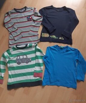Trika 3+1 zdarma, Next a Benetton, vel.110