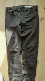 Dámské šedé plátěné kalhoty, zn. Kik, vel. 44 - 1