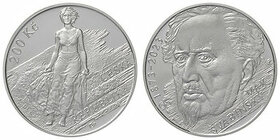 Pamětní stříbrná mince ČNB 2023 Max Švabinský BK