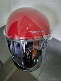 Otevřená helma na motorku Nexx X70 Plain Burgundy S |PC:4790
