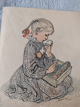 Prodám Ilustraci Milada Marešová