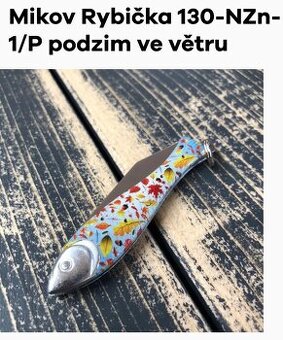 Mikov rybička - podzim ve větru (koupím)