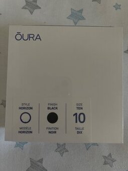 Novy OURA ring / prsten US 10 horizon black