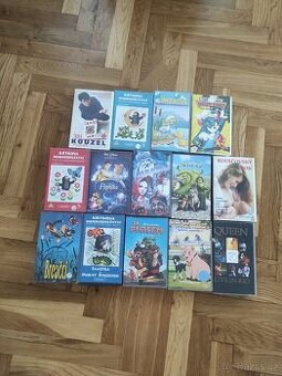 Dětské VHS + Queen live in Rio