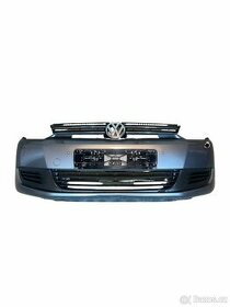 Přední nárazník tmavě šedá metalíza LA7T VW Golf 6 plus 2009