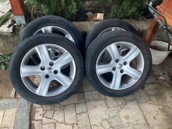 Prodám 2x originální Alu kola Peugeot