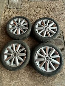 Originál ALU kola + zimní pneu MINI Cooper TPMS r16
