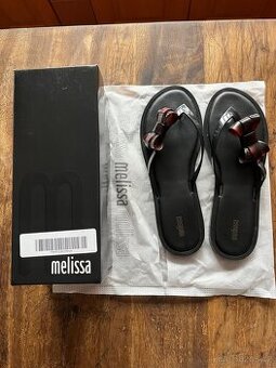 Černé žabky Melissa