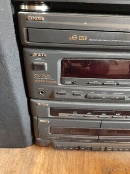 Prodám hifi věže aiwa s reprobedny