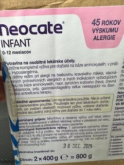 Neocate infant 0-12 měsíců