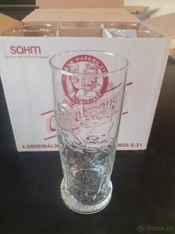Sklenice pivní gambrinus