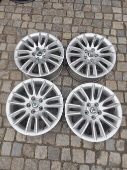 Prodám orig alu 17 Škoda Octavia 2 Laurin Klement 5x112