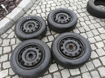 ZIMNÍ PNEU + DISKY FORD 175/65R14 MAZDA 14"