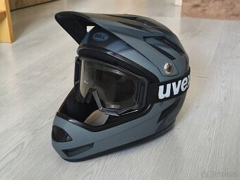 Helma Bell Sanction + brýle Uvex - velikost L