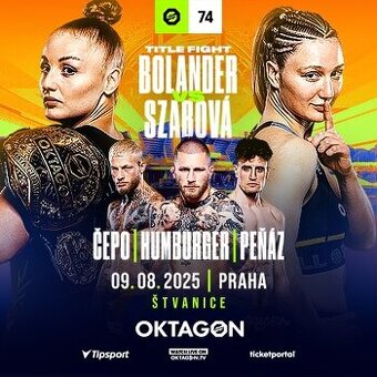 OKTAGON 74 - 8 VSTUPENEK - SUPER VÝHLED