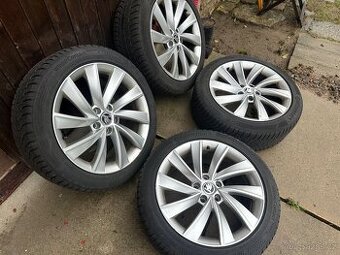Superb 3 zimní komplet 235/45 r18 Continental - 1