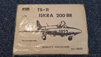 TS-11 Iskra 200BR - vacuform 1:72 - FUN Model