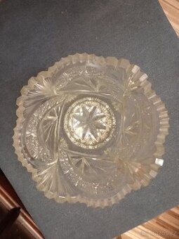 Broušená křišťálová micka