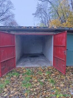 Garáž   na ulici Bráfova.  Má 18m2, Brno -Žabovřesky