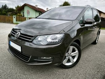 VW SHARAN 2.0 TDI 130kw, r.v. 2014, 1. MAJITEL, VÝBORNÝ STAV