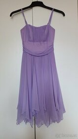 Světle fialové plesové šaty E.L. vel.32/XXS