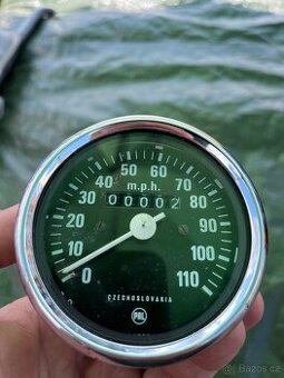 Tachometr škoda 120 v mílích - 1