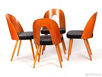 4x židle TATRA po nově po přečalounění.