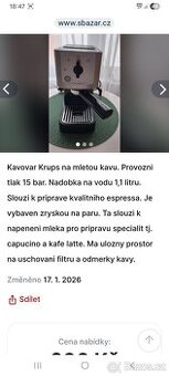 Kavovar Krups