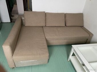 Rohová sedací souprava IKEA rozkládací s úložným prostorem