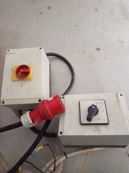 Ovládání el.motoru  hvězda trojúhelník