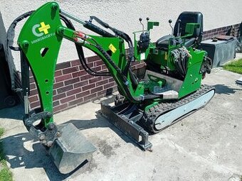 Zemní práce minibagrem