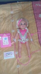 Velká Retro panenka -gymnastka Mattel r.1993