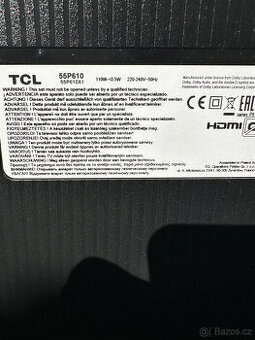Tv velká TCL.