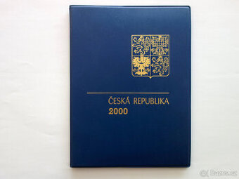 Česká republika - ročníkové album 2000 RA 8 s PTR 8 / LEVNĚ