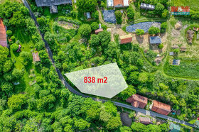Prodej zahrady, 838 m², Skryje - 1