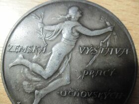 medaile - zemská živnostenská rada pro Čechy 1924