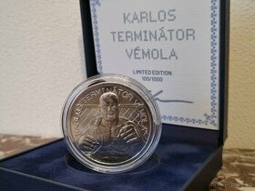 Stříbrná medaile - Karlos Terminátor Vémola - 1