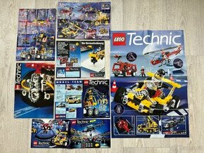 Lego Technic katalogy a plakát od roku 1989 - 1