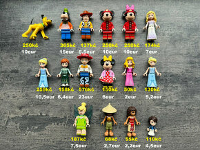 LEGO nové figurky Disney a Toy Story