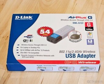 Wireless USB adaptér 802.11g - nový