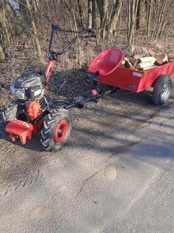 Malotraktor Vari Honda + sklápěcí přívěs