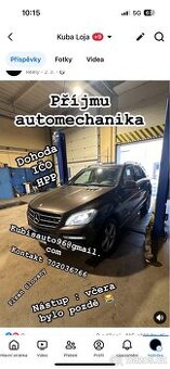 Příjmu automechanika