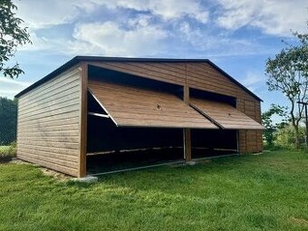 Moderní plechová garáž 8x6