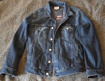 HILFIGER TOMMY Jeans - modrá, bunda ,velikost "M", NOVÁ